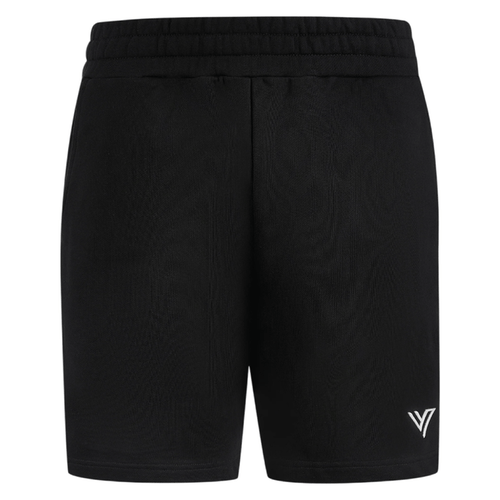VCTRS Mens 3 piece co ord set black shorts with comfortable fit and elastic waistband.