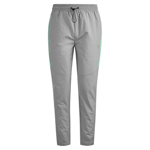 VCTRS Mens 3 Piece Co Ord Set grey trousers with mint accents, perfect for modern athletic style and comfort.