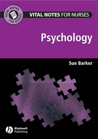 Vital Notes For Nurses: Psychology