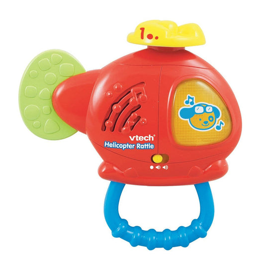 VTech - Helicopter, Baby Rattle Toy - 117503 ebuystt