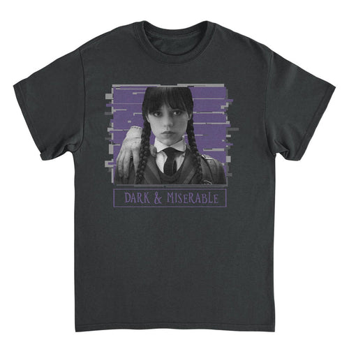 Wednesday Dead Inside Black T-Shirt