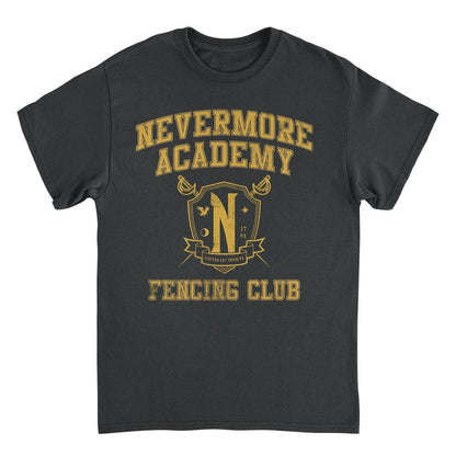 Wednesday Fencing 4 Black T-Shirt