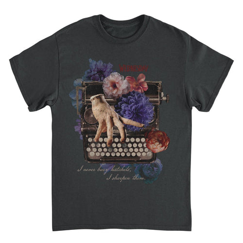 Wednesday Ghost Writer Black T-Shirt