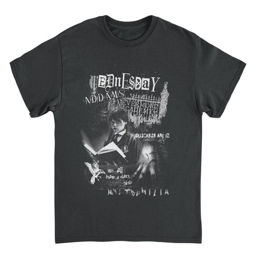 Wednesday Grunge Punk Black T-Shirt