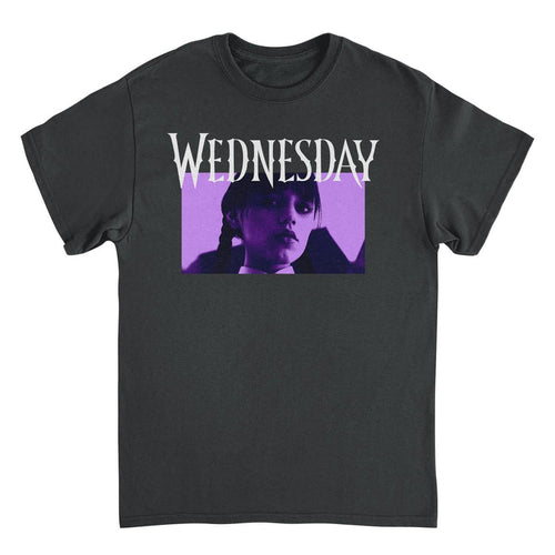 Wednesday Sinister Glare Black T-Shirt