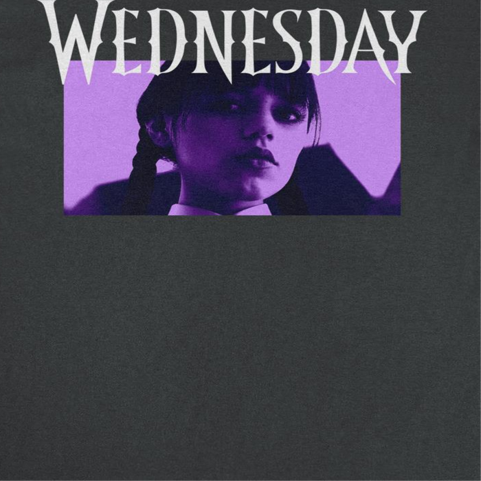 Wednesday Sinister Glare Black T-Shirt