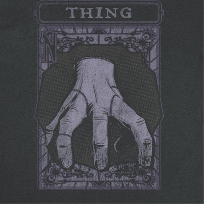 Wednesday Things Card Black T-Shirt