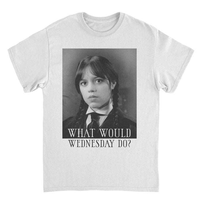 Wednesday WWWD Light White T-Shirt