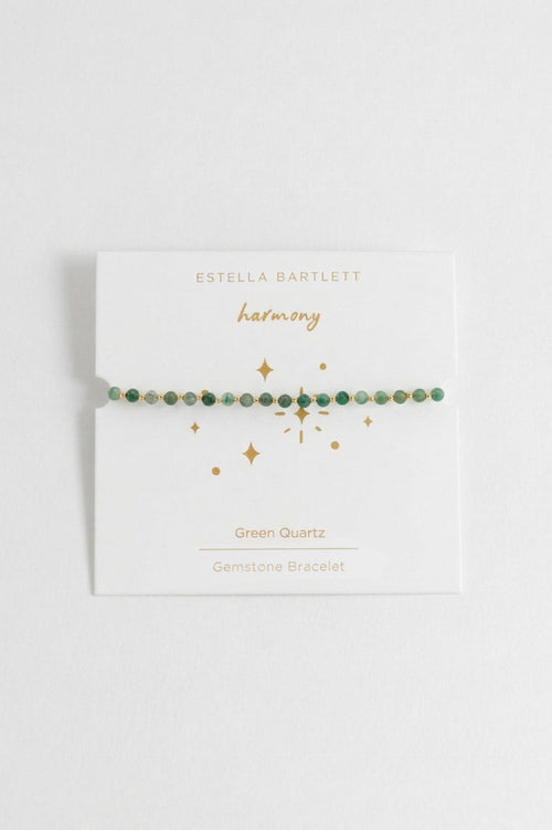 Wellness Green Quartz Amelia Bracelet