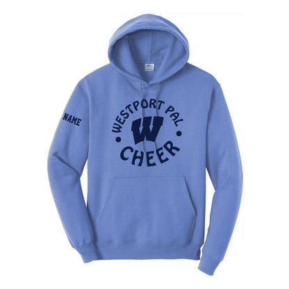 Westport PAL Cheer Hooded Sweatshirt Logowear Westport PAL Cheer Carolina Youth S