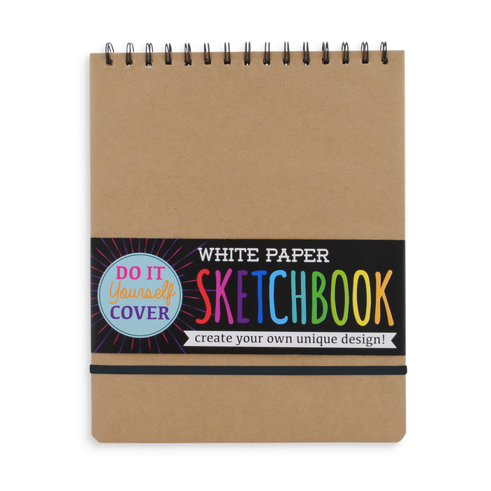 White DIY Cover Sketchbook