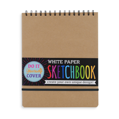 White DIY Cover Sketchbook