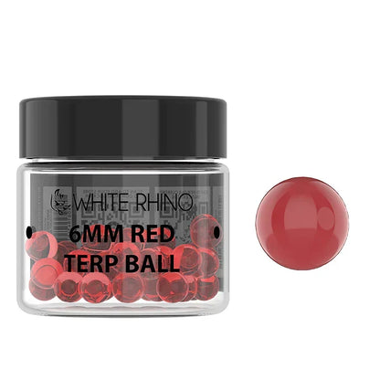 White Rhino 8mm,6mm & 4mm Terp Balls 100ct