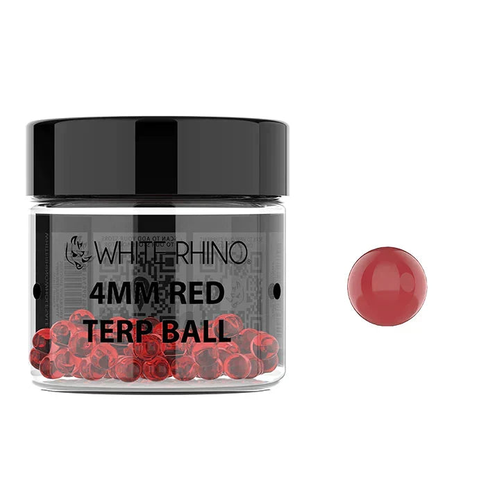 White Rhino 8mm,6mm & 4mm Terp Balls 100ct
