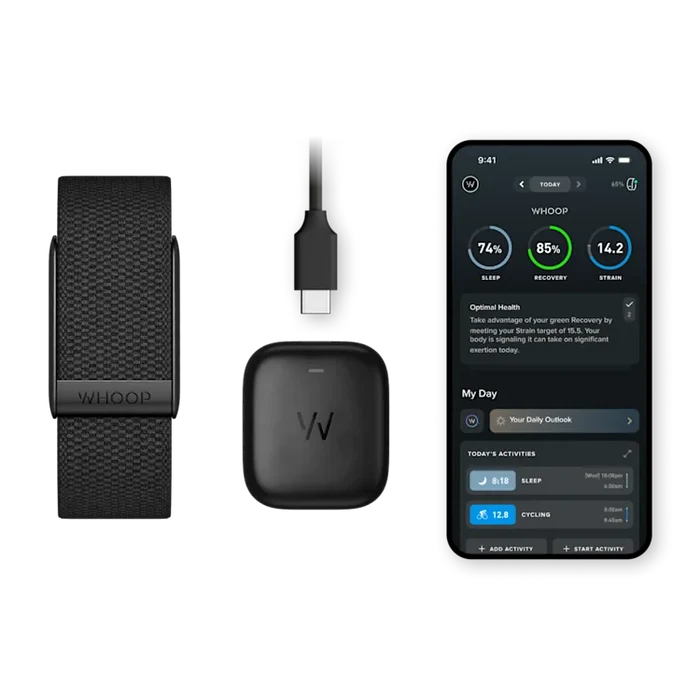 WHOOP 4.0 One Fitness Tracker – Sleep, Recovery & Heart Rate (Cambodia)