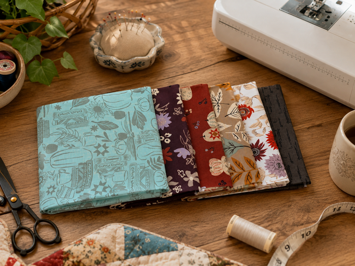 Windfall Fat Quarter Fabric Bundle (6)