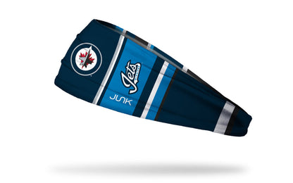 Winnipeg Jets: Bar Down Big Bang Lite Headband - View 1