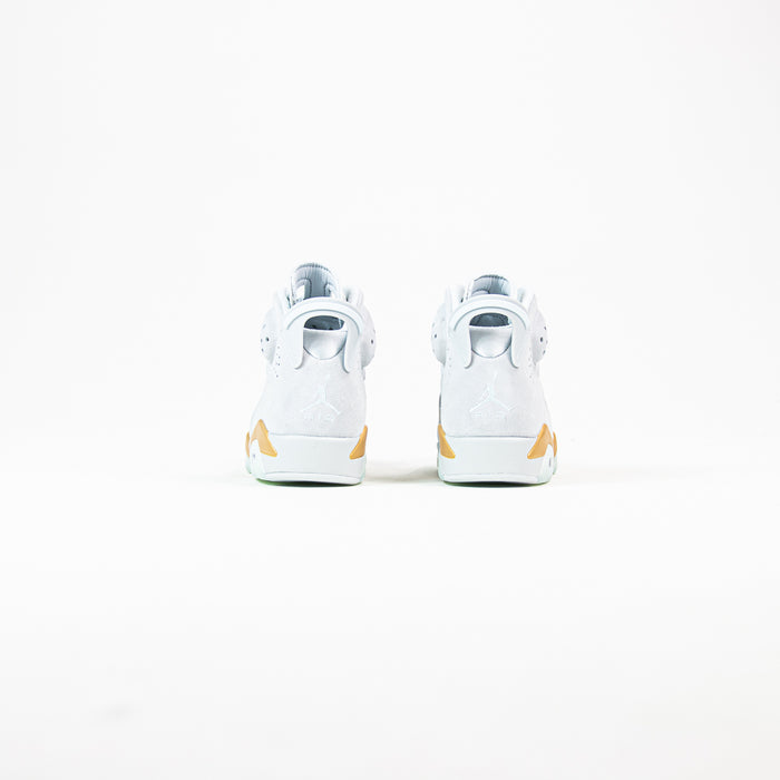 Wmns Air Jordan 6 Retro (Pure Platinum/Glacier Blue)