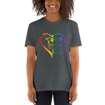 World Be Kind Rainbow LGBT Shirt