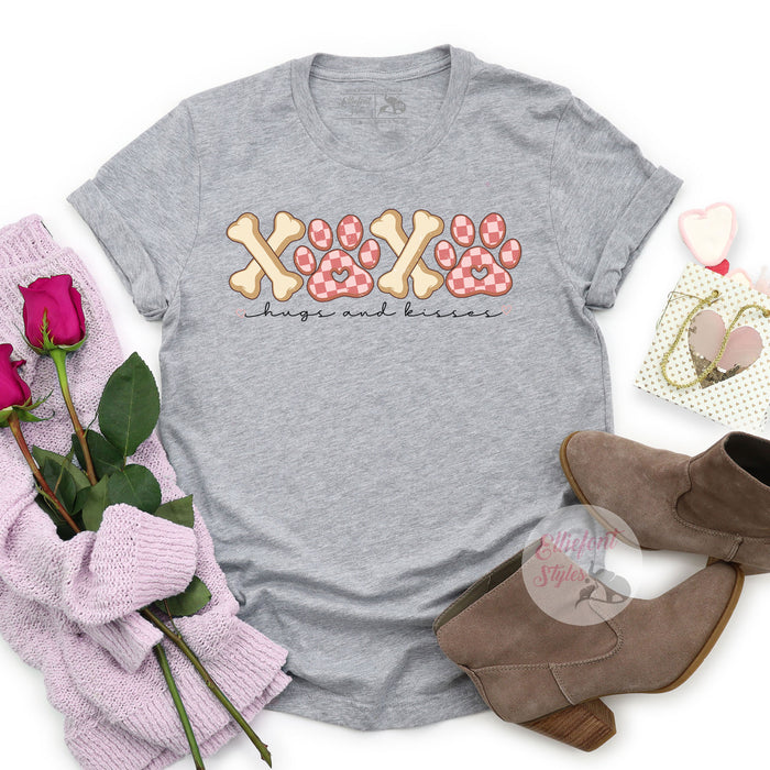 XOXO Dog mom Valentines Shirt