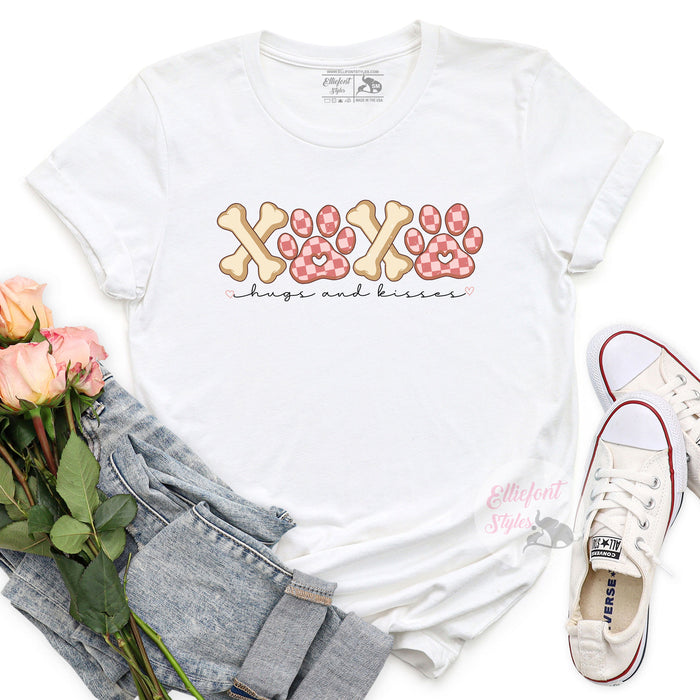 XOXO Dog mom Valentines Shirt