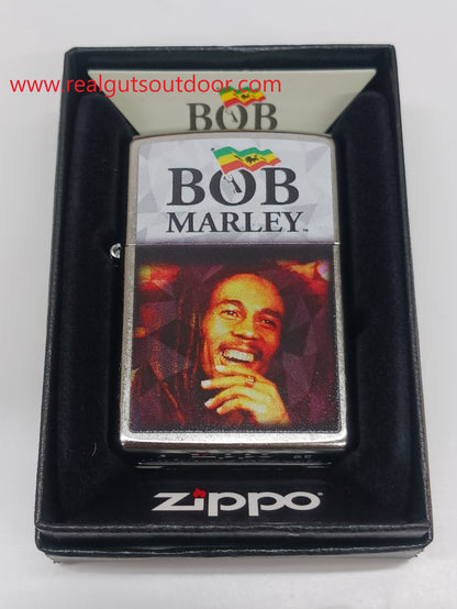 Zippo Bob Marley Street Chrome Color Image 46994