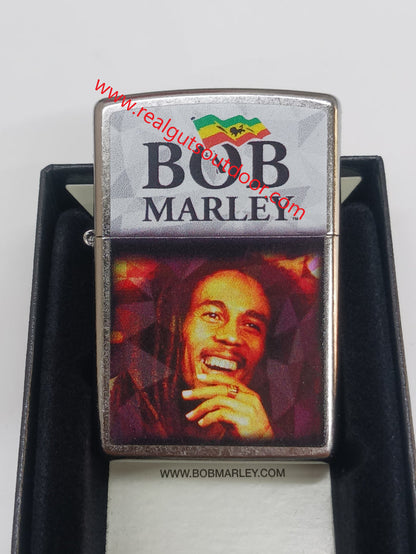 Zippo Bob Marley Street Chrome Color Image 46994