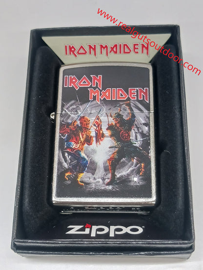 Zippo Iron Maiden Street Chrome Color Image 46986