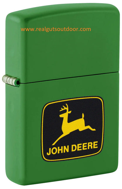 Zippo John Deere Moss Green Color Image 46765