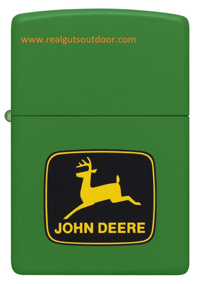Zippo John Deere Moss Green Color Image 46765