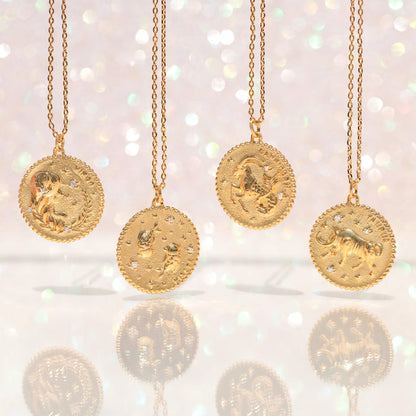 Zodiac Pendant Necklace