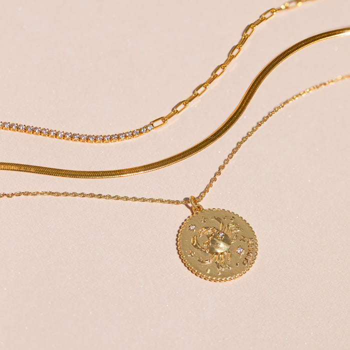 Zodiac Pendant Necklace