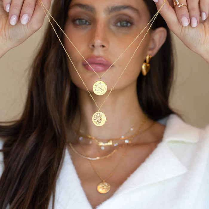 Zodiac Pendant Necklace